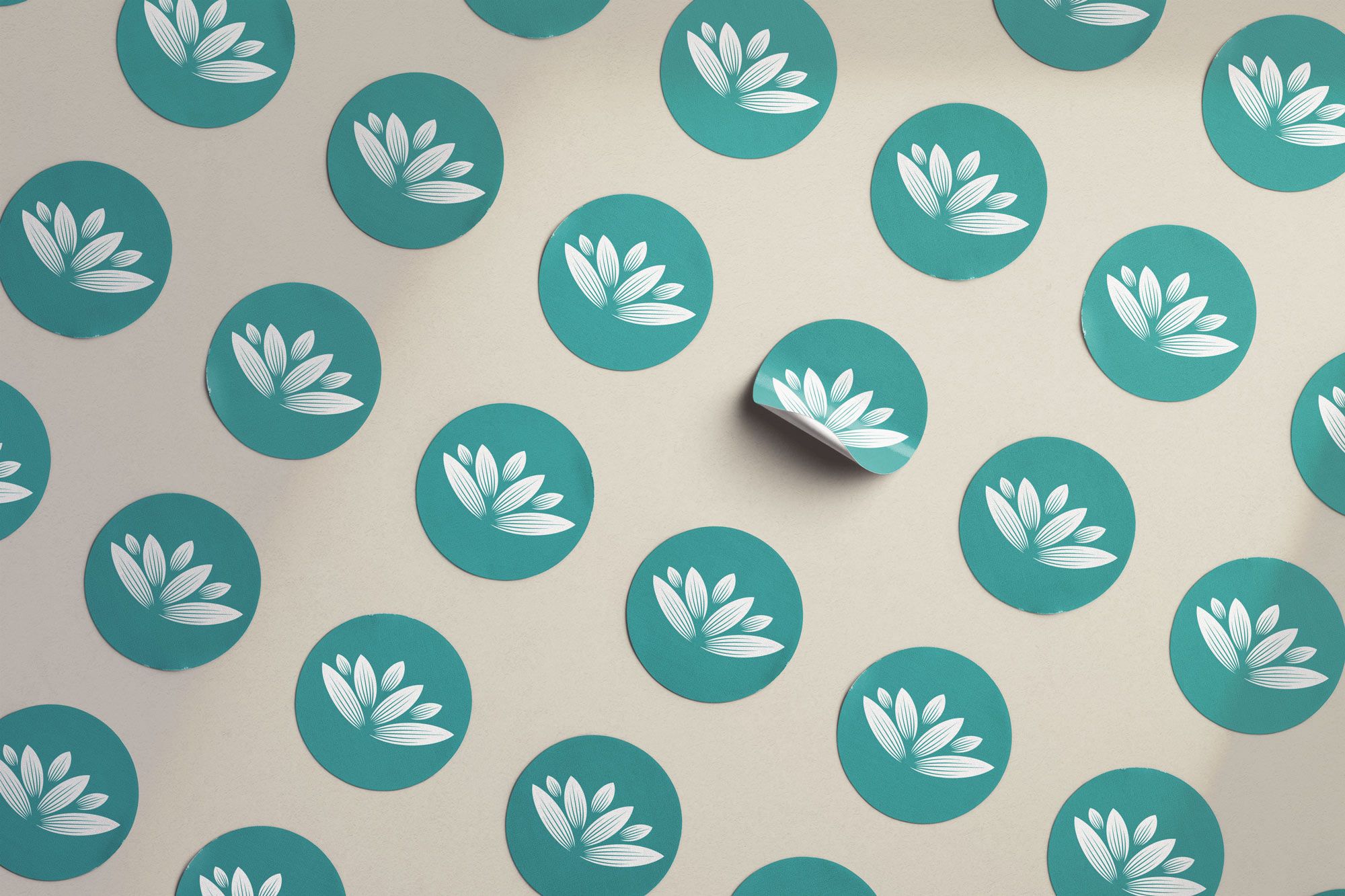 Billedet viser stickers med Laser Removal Clinics logo