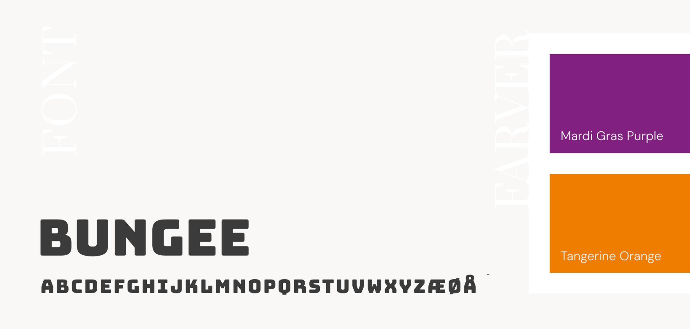 Billedet viser fonte og farver på ægdonor.nu